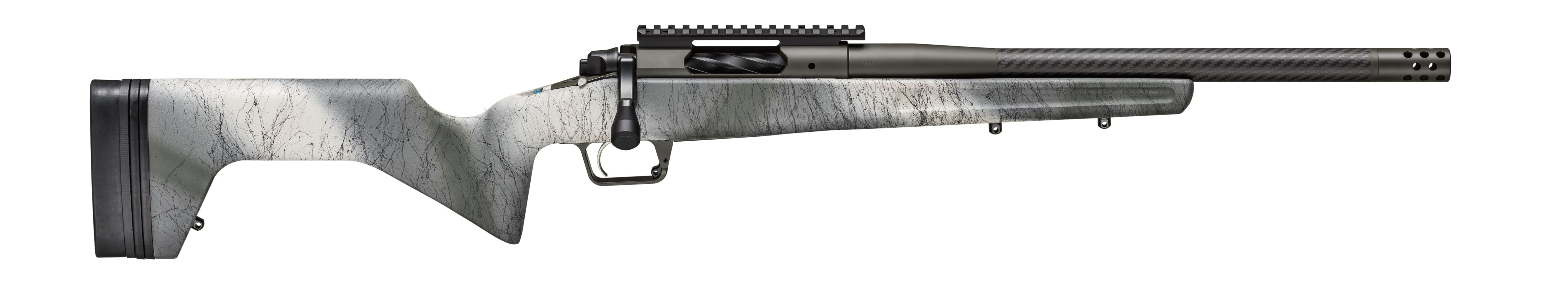 The new Springfield Armory Redline bolt-action rifle on white backgroudn.