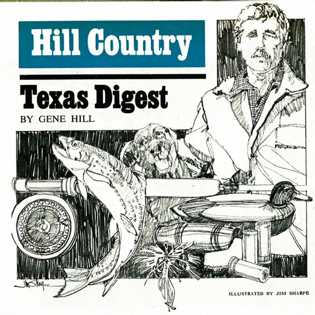 A clipping of Hill Country Texas Digest from Field &amp; Stream Magazine.