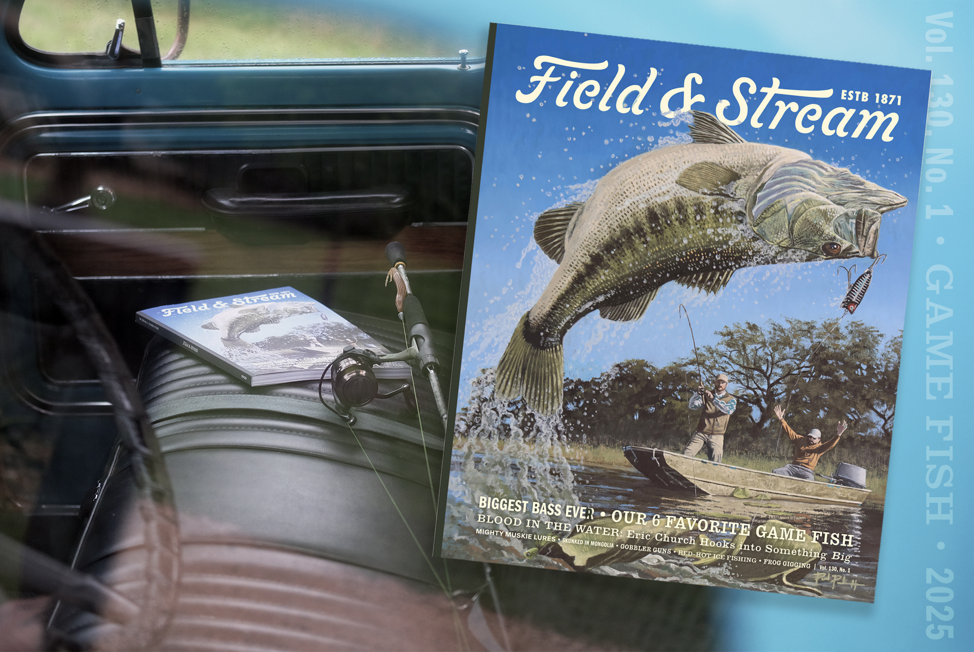 Cover of the new Game Fish Issue of Field & Stream
