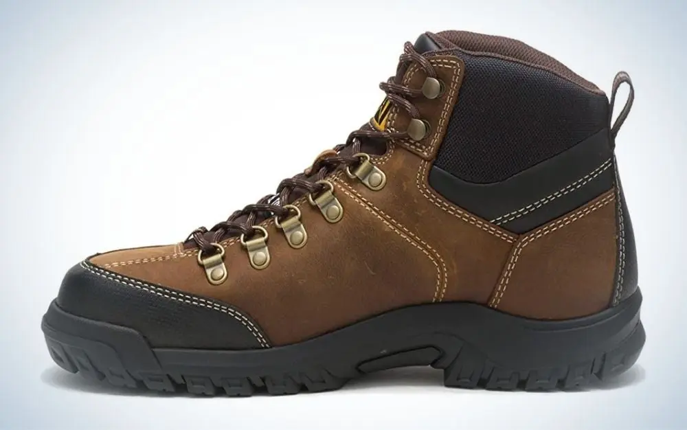 Cat Footwear Menâs Threshold Steel Toe Work Boot are the best for the budget.