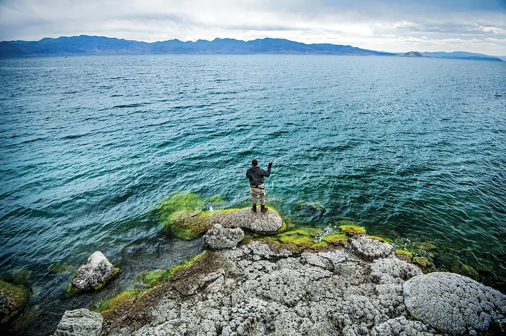 casting at pyramid lake nevada