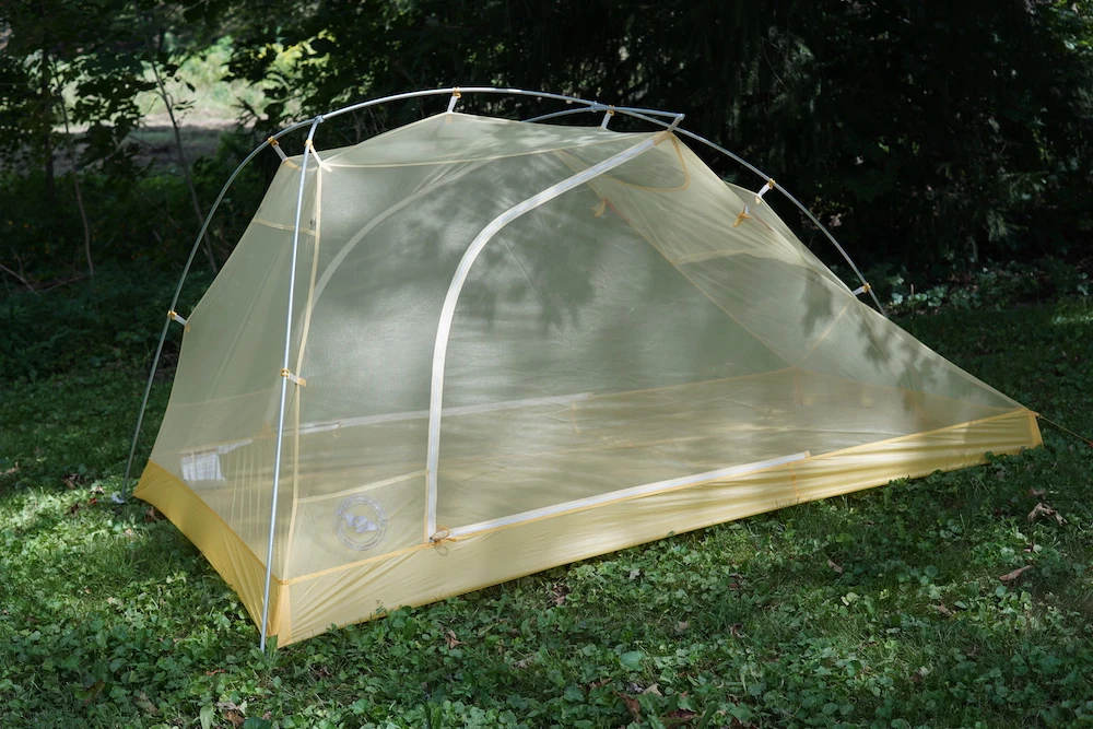 Big Agnes Tiger Wall Tent set up without rainfly