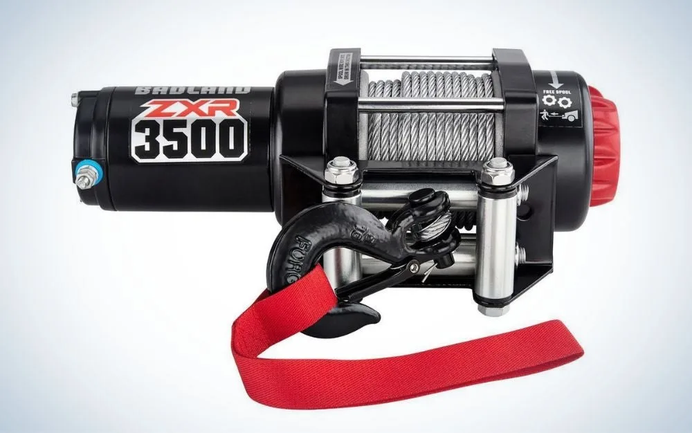 Badland ZXR 3500 is the best harbor freight ATV winch.