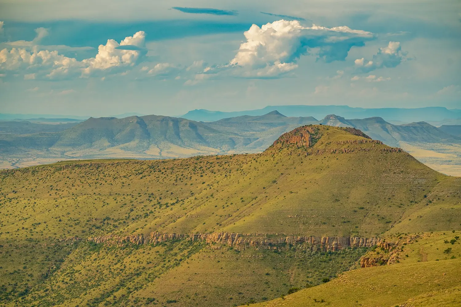 scenic view of south africa