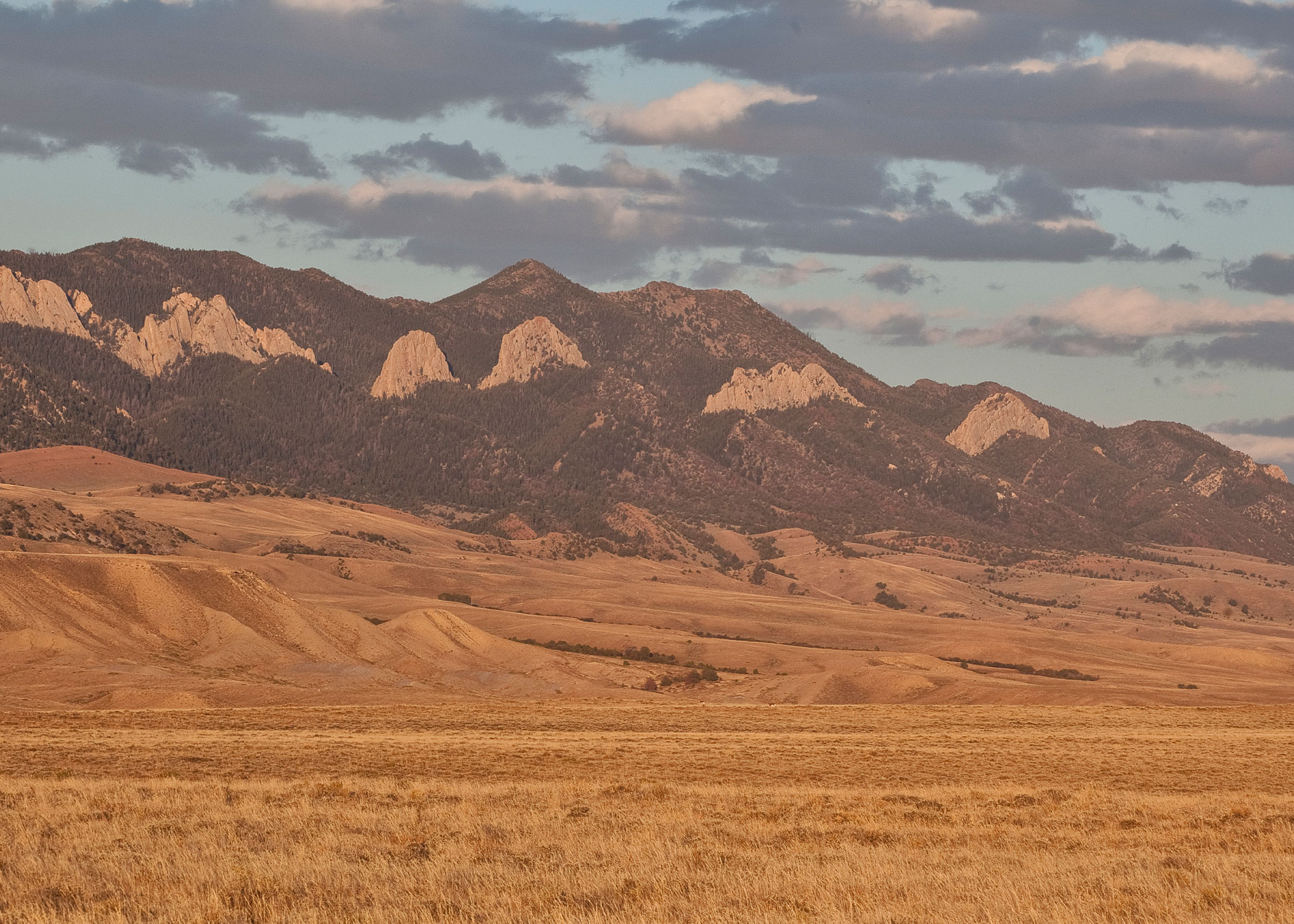 BLM lands north of Rawlins, Wyoming. 