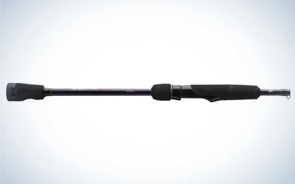 Abu Garcia IKE Signature Series Travel Spinning Rod is the best travel fishing rod for bass.