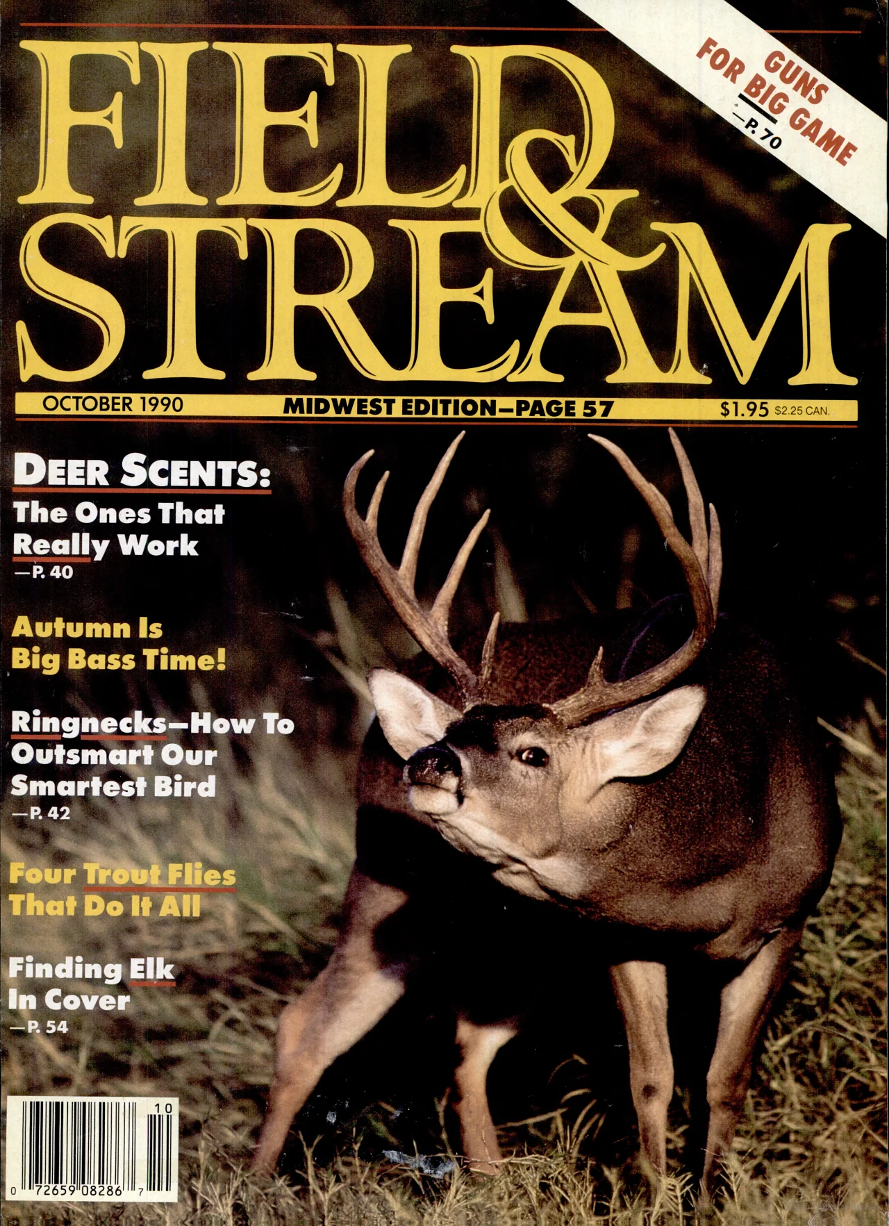 October 1990 Field &amp; Stream cover