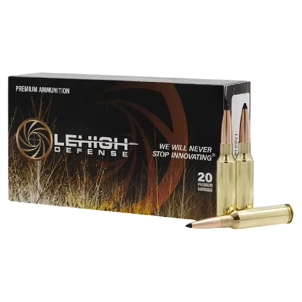 Lehigh Defense Tipped Controlled Chaos 6.5 Creedmoor Ammo