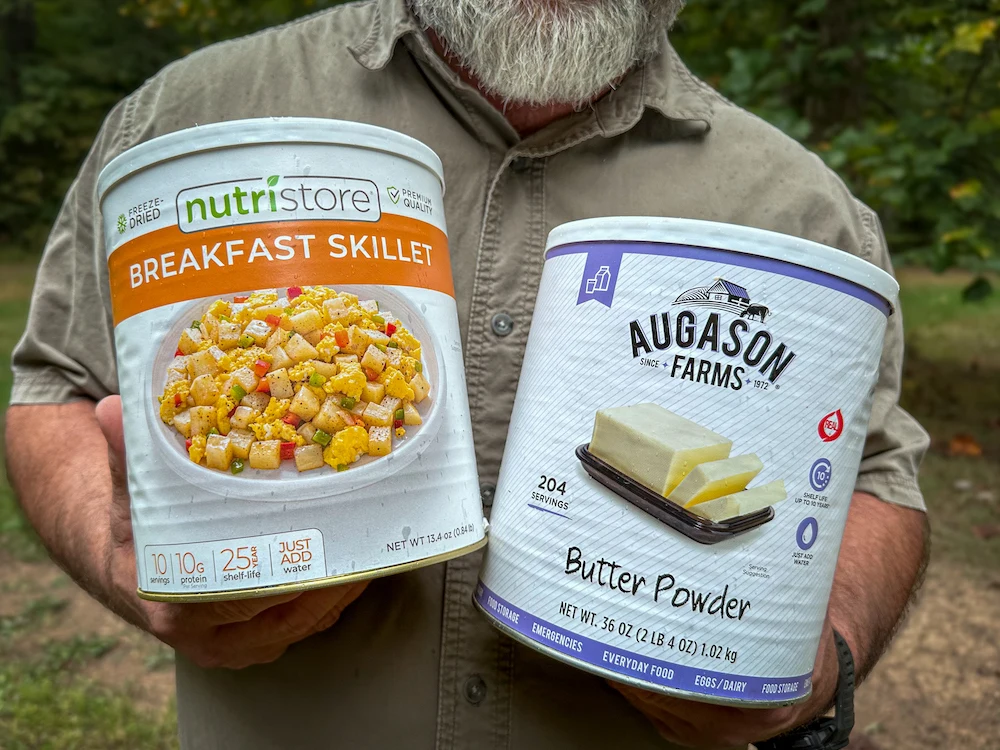 Augason Farms Canned Survival Food butter powder