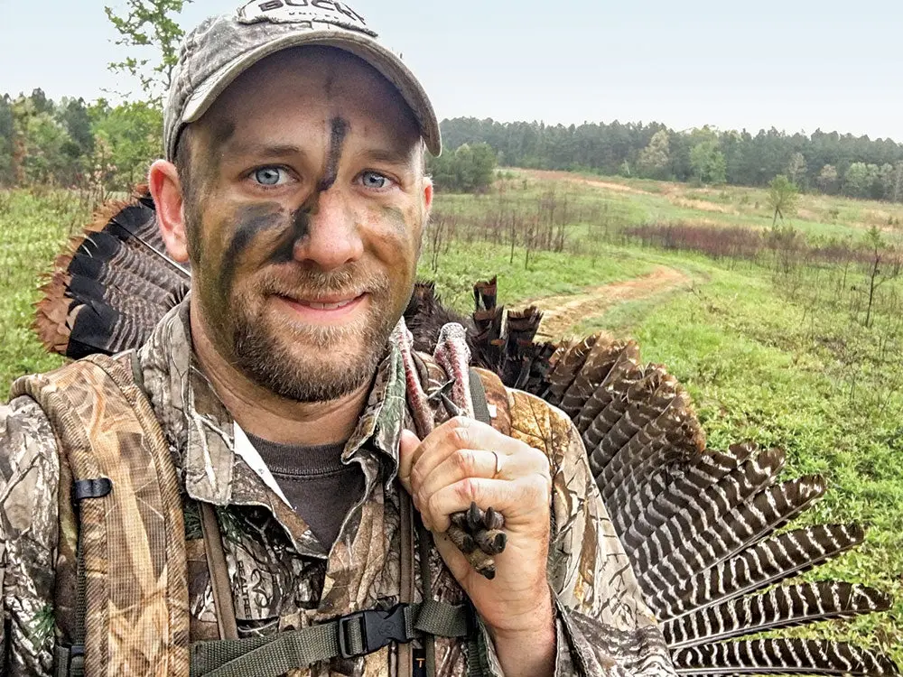 will brantley with a turkey