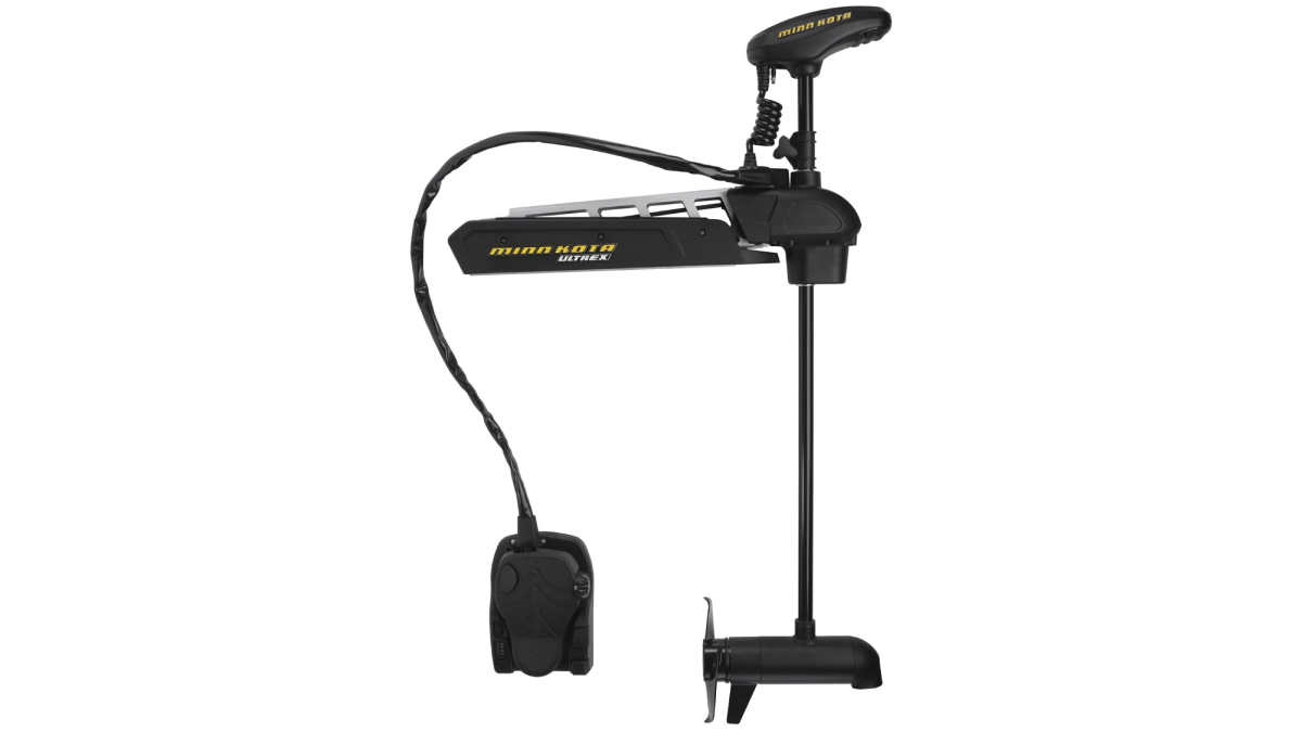 Minn Kota Ultrex Trolling Motor on white background