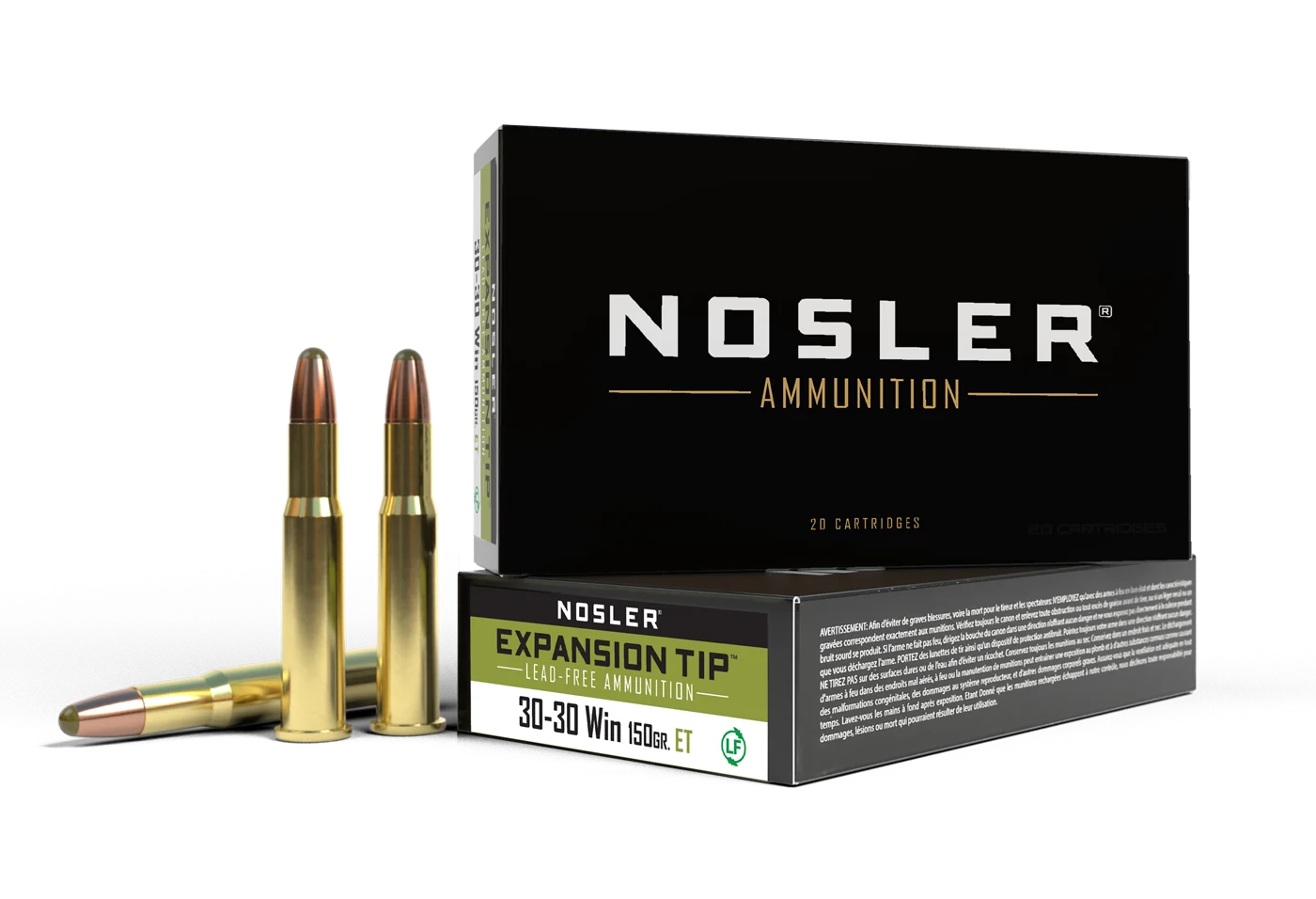 Nosler E-tip lead-free ammunition.