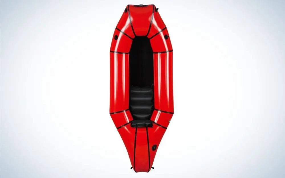 Alpacka Raft Mule is the best inflatable fishing canoe.