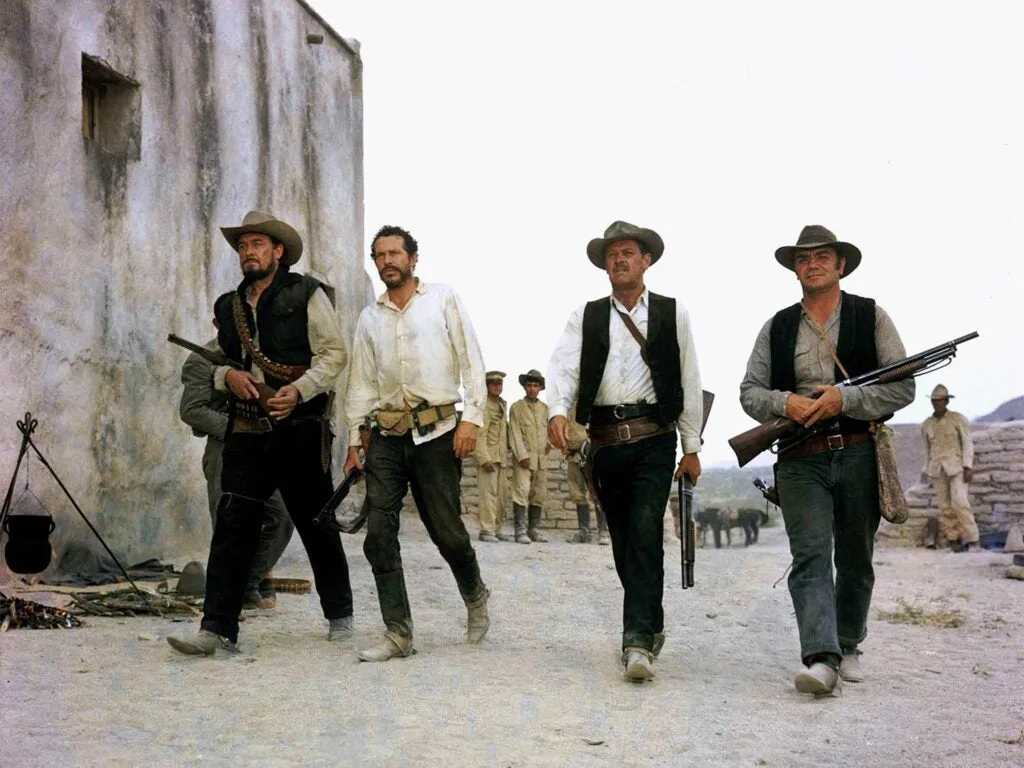 four men in the wild bunch movie