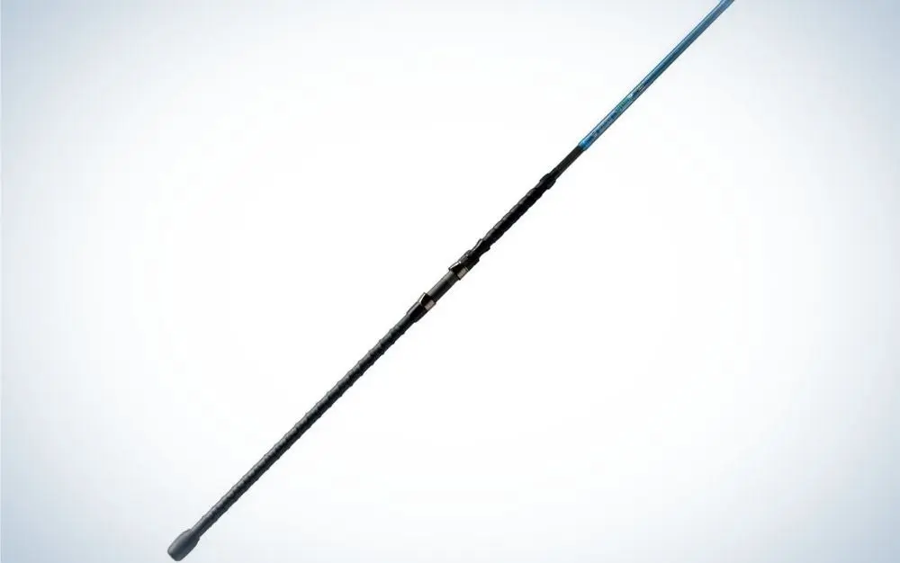 St. Croix Legend Surf Spinning is the best surf fishing rod for plugging.