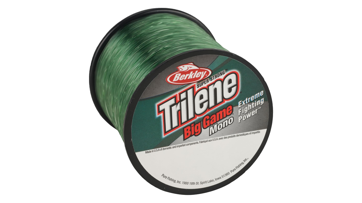 Berkley Trilene Big Game Mono Fishing Line on white background