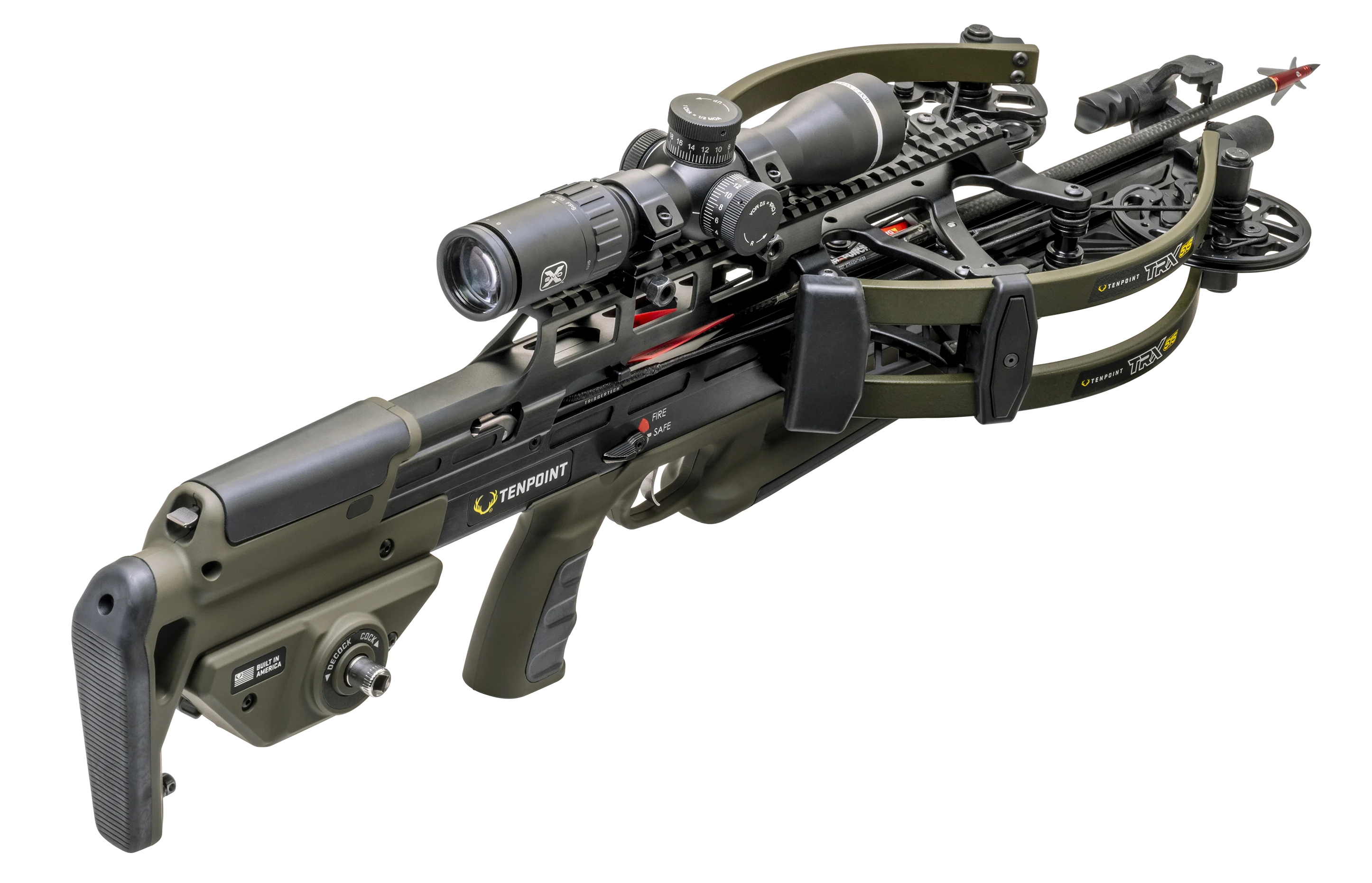 Tenpoint TRX515 crossbow on white background