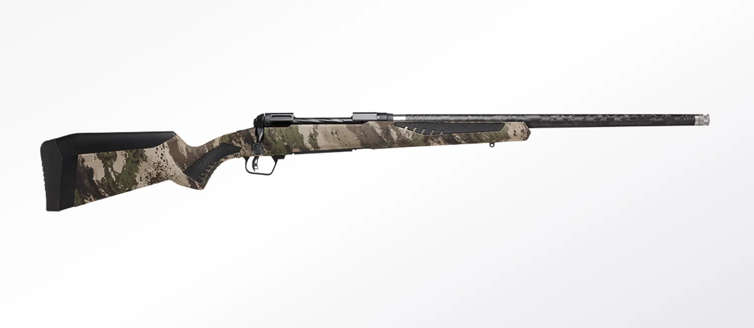 Savage 110 Ultralite rifle on a white background.