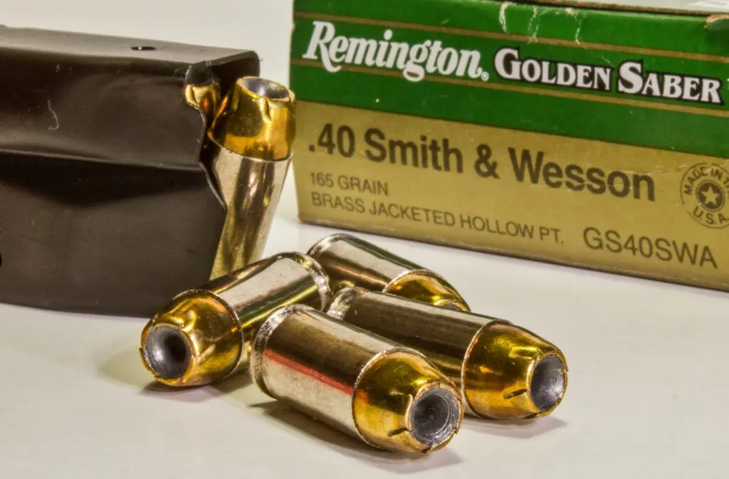 .40 Smith &amp; Wesson.