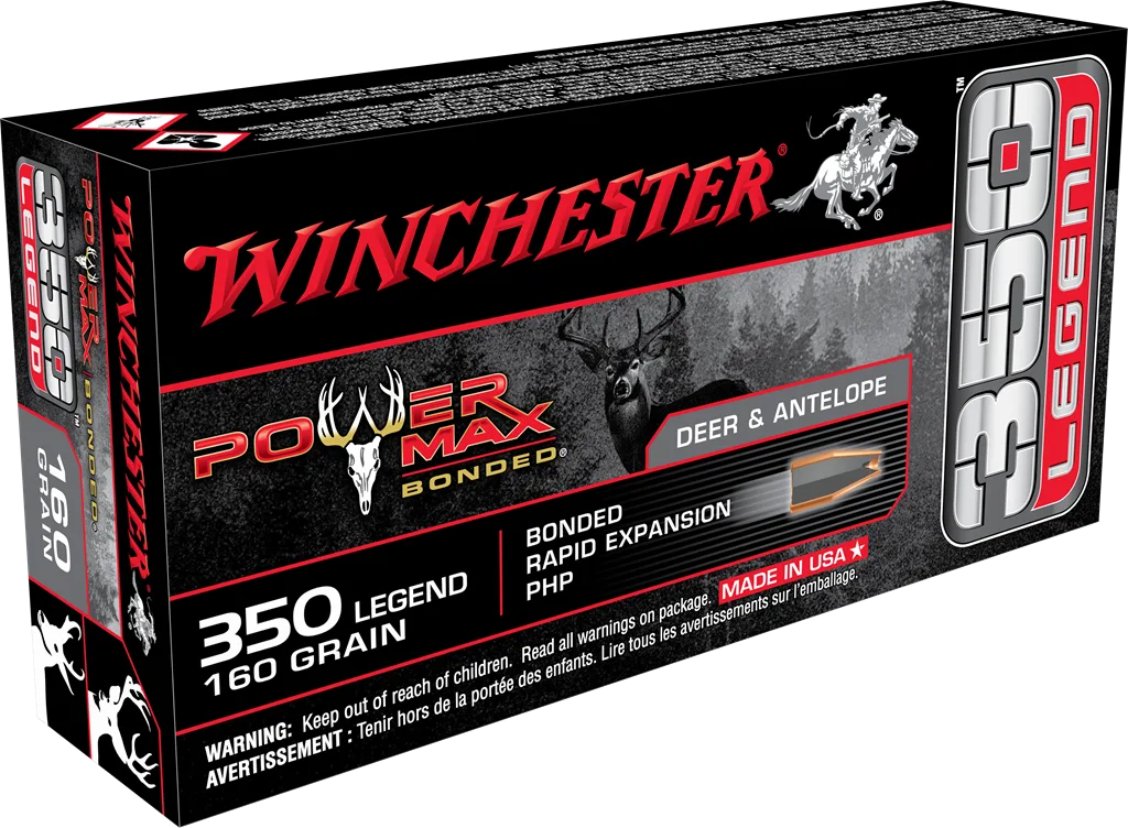 box of winchester deer hunting ammo