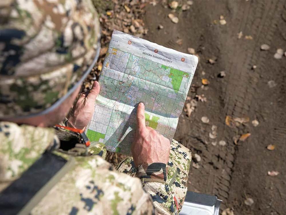 tony peterson mapping public hunting land