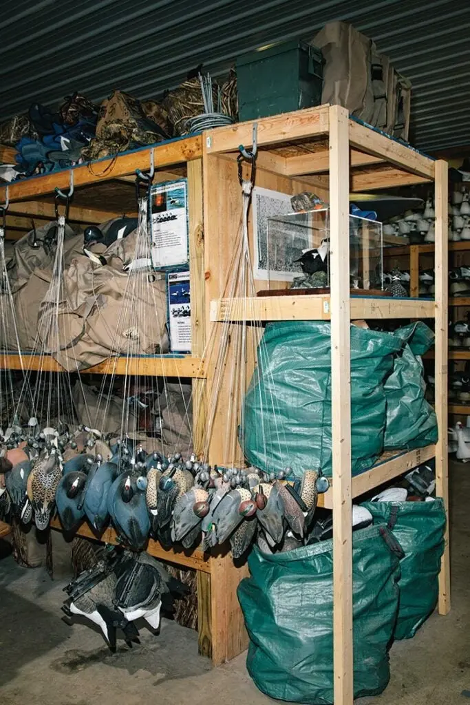 Mike Bard's organized waterfowl gear