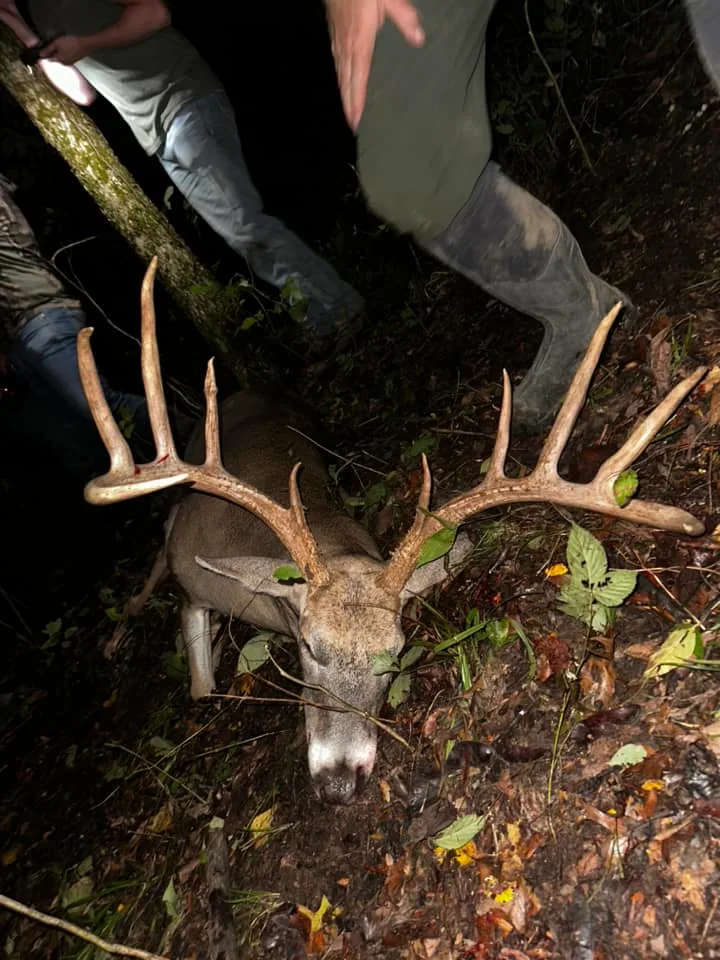 A trophy buck taken with a bow in northern Missouri. 