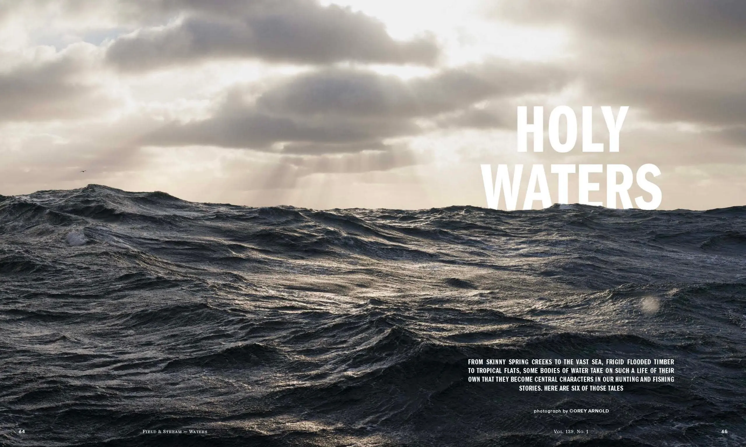 A Field &amp; Stream magazine story about waters
