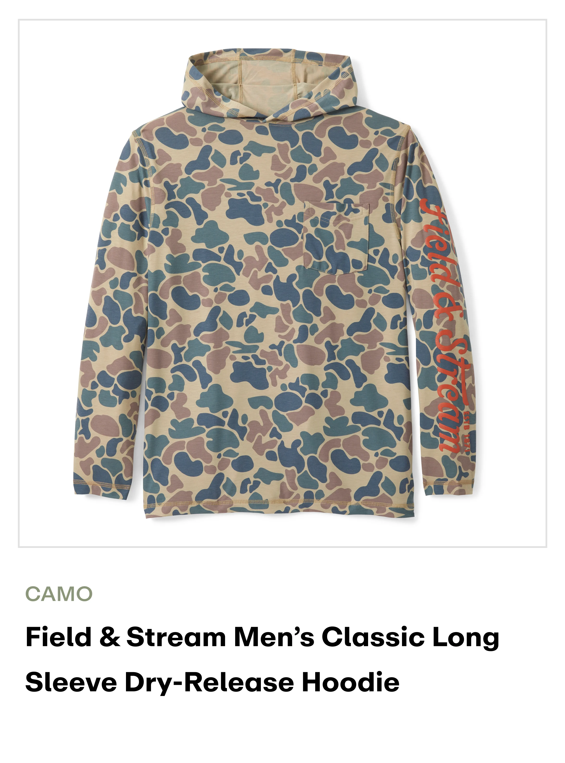 Amazon - Dry Release Hoodie - Camo