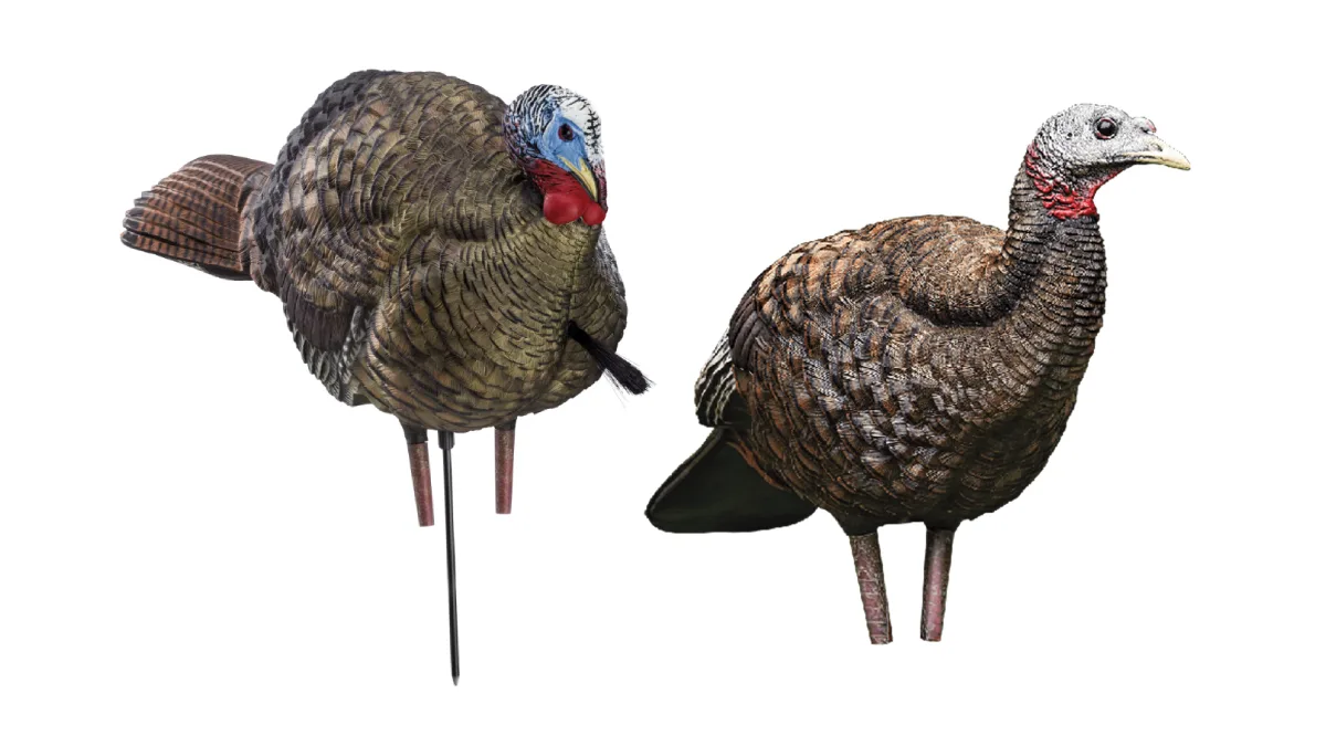 Avian-X LCD Turkey Decoy Combo on white background