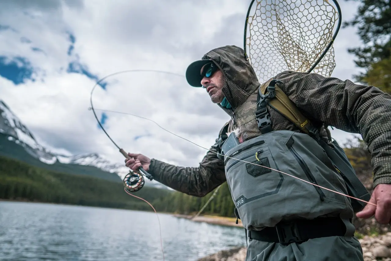 A good insulated jacket is crucial for fall and winter fishing.