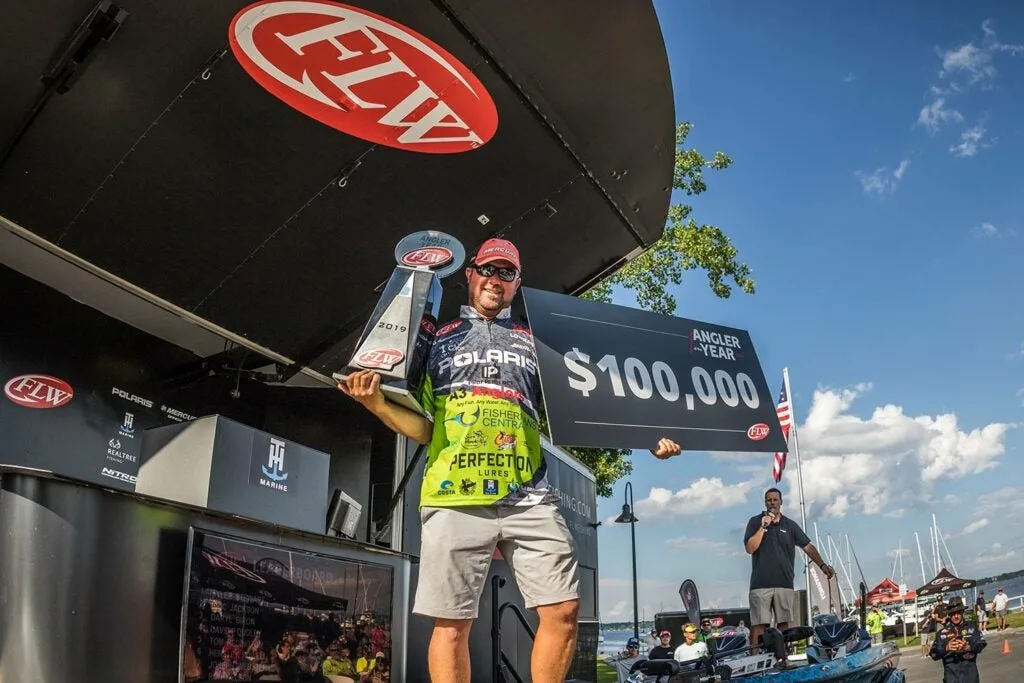 Professional bass angler David Dudley