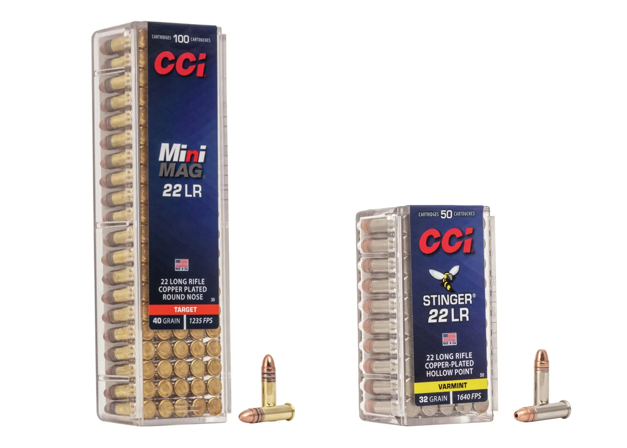 photo of .22 LR hunting ammo