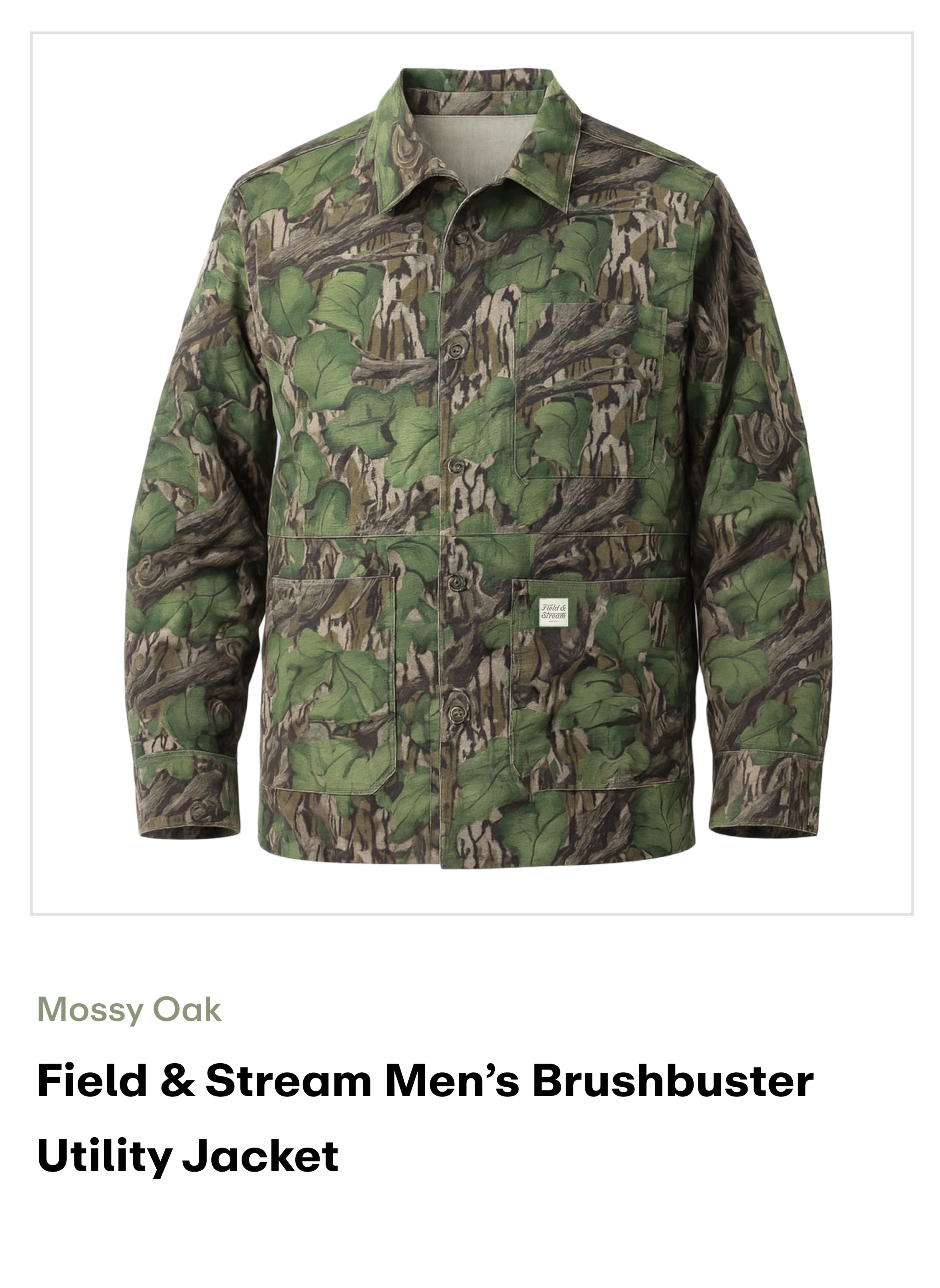 amazon-Brushbuster Utility Jacket-mossy oak