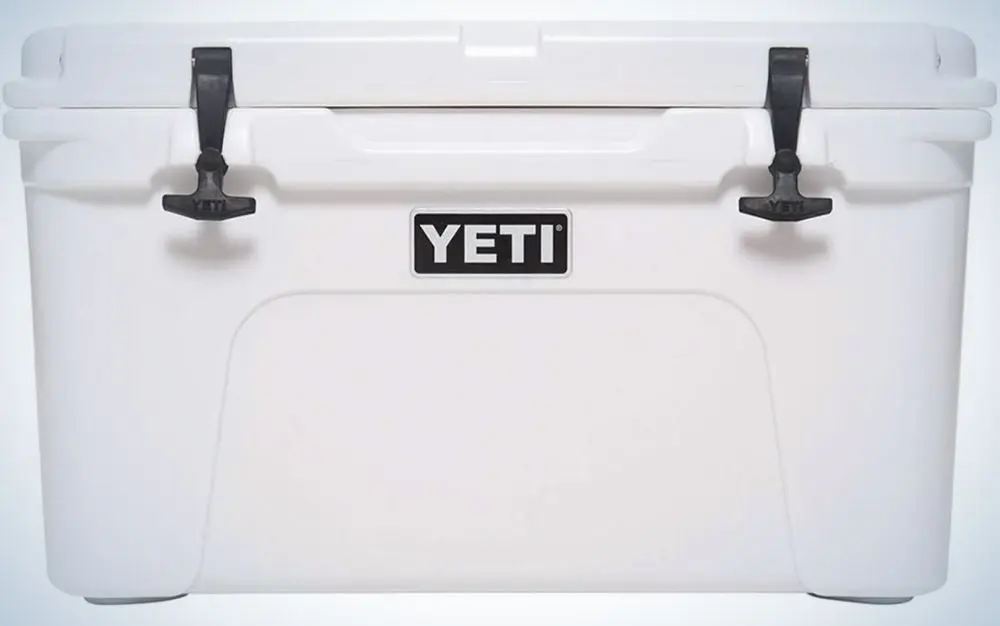 White Yeti Tundra 45 Cooler