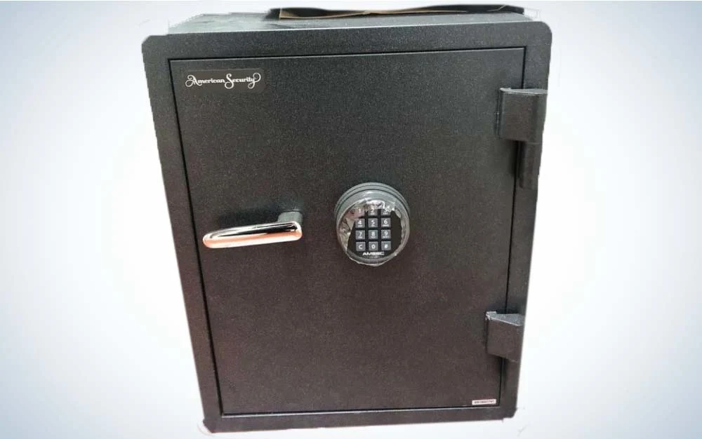 A small gun safe from Facebook Marketplace