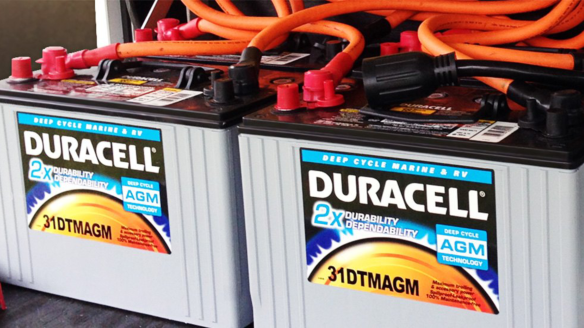 Duracell Deep Cycle batteries