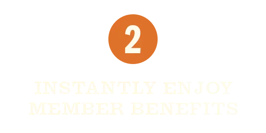 Enjoy member benefits