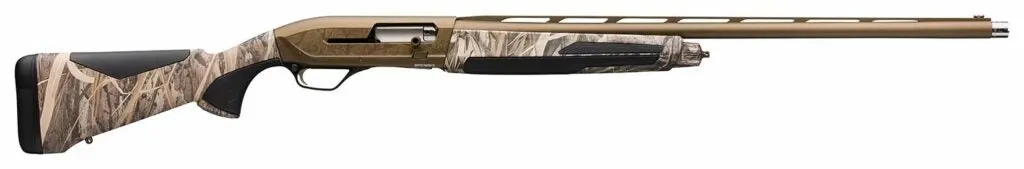 The Browning Maxus II Wicked Wing shotgun.