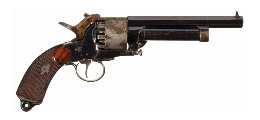 The LaMat revolver combination gun.