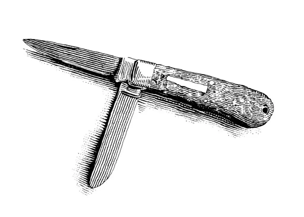 illustration of a pocket knife