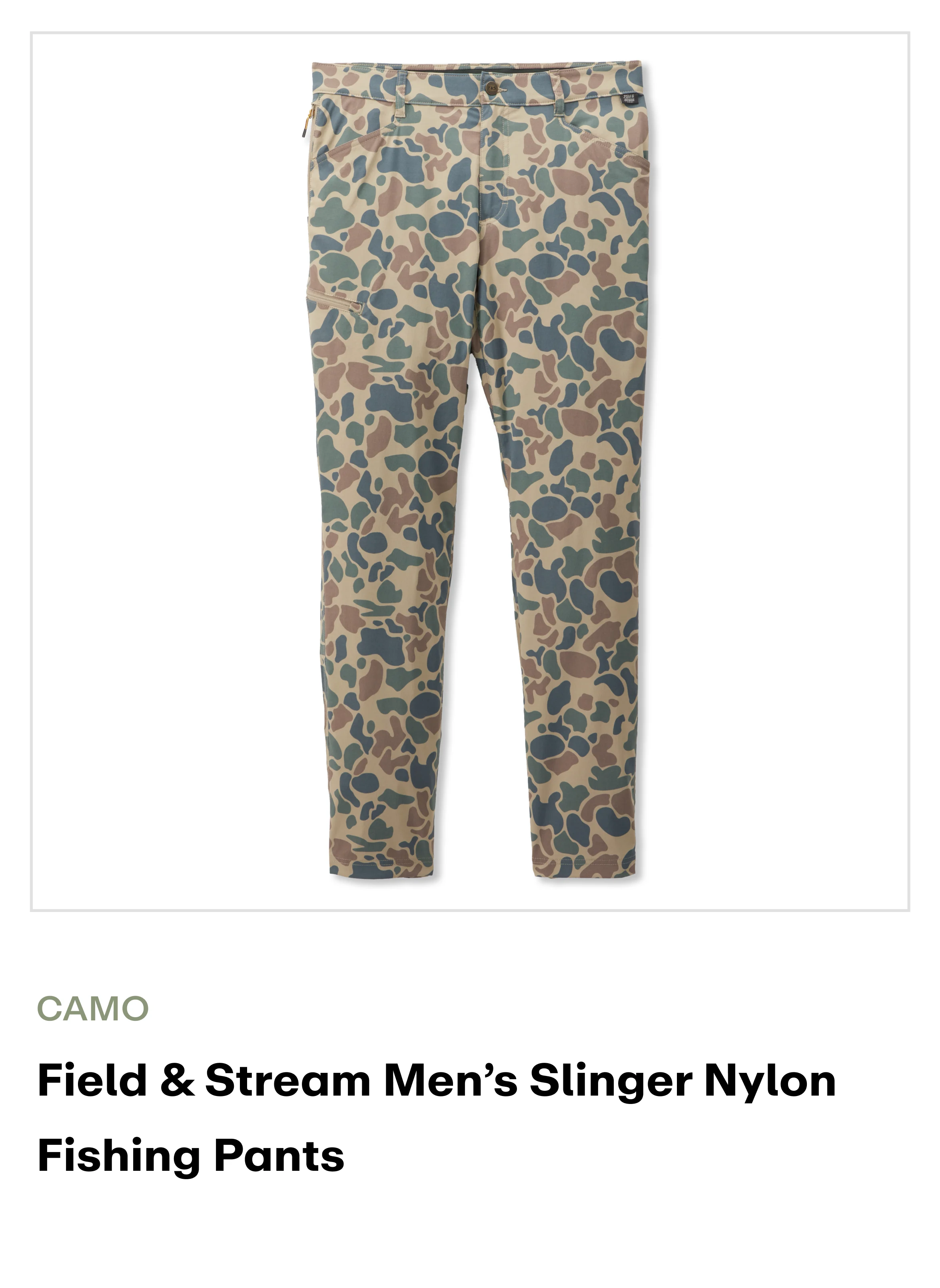 Amazon - Slinger pants - Camo