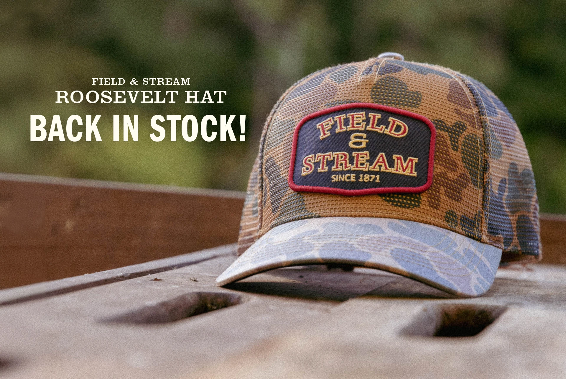 Roosevelt hat Back in stock