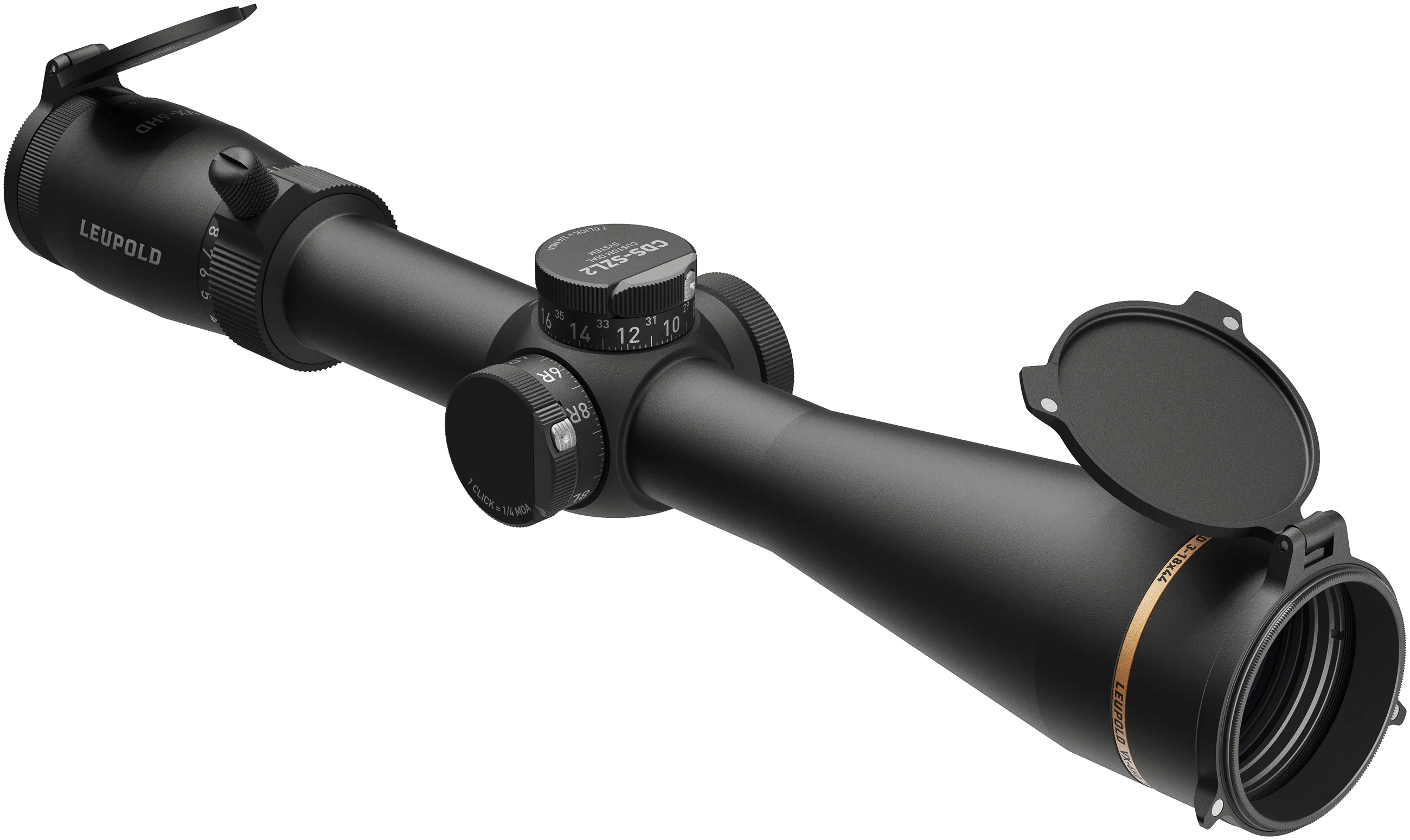 The new Leupold VX-6HD Gen 2 2-12x42mm rifle scope on a white background.