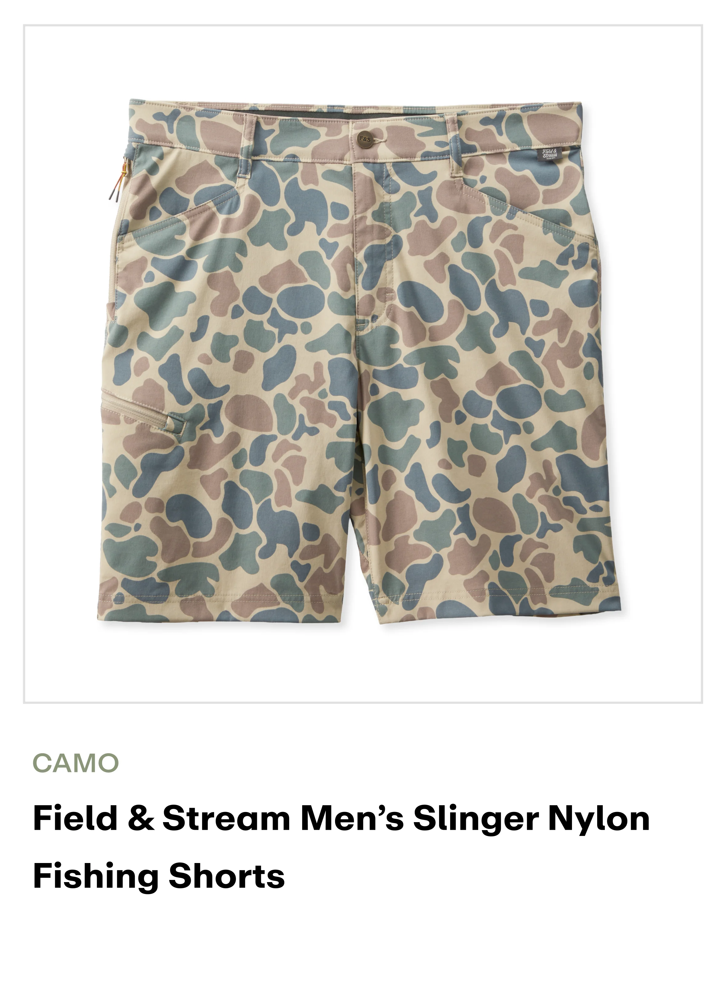 amazon - slinger shorts camo