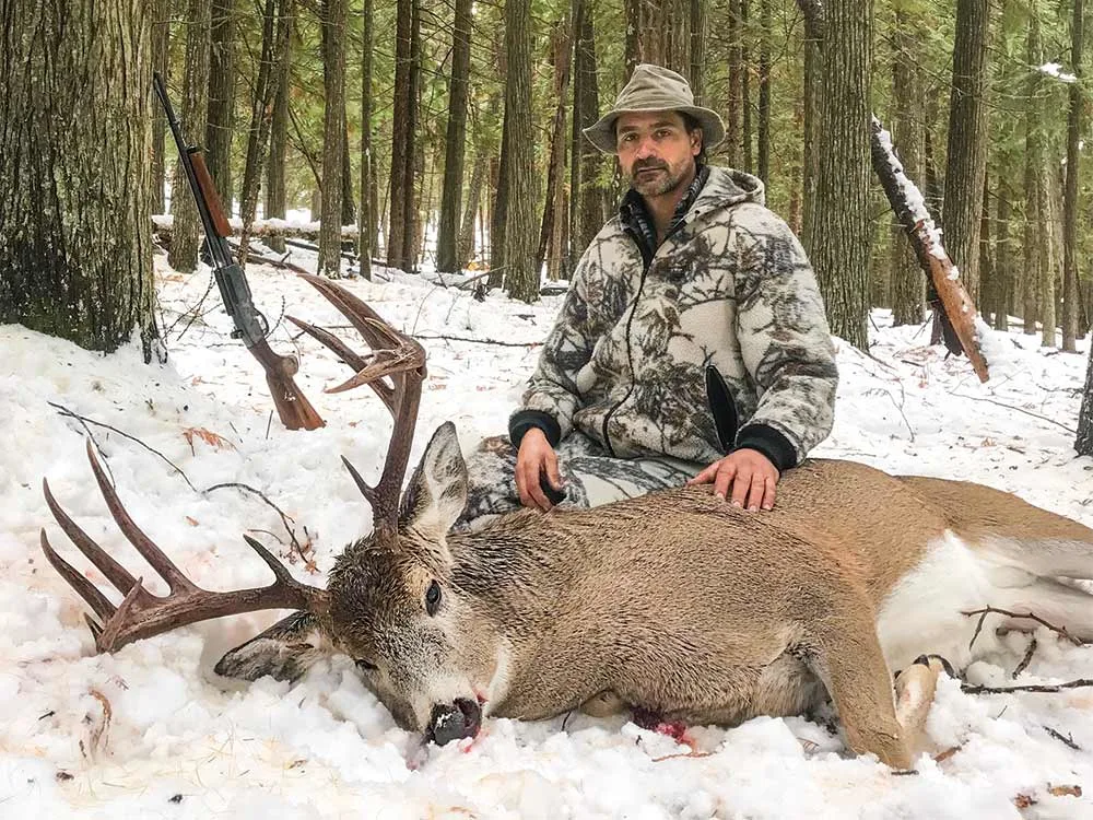 joe dinitto buck in snow