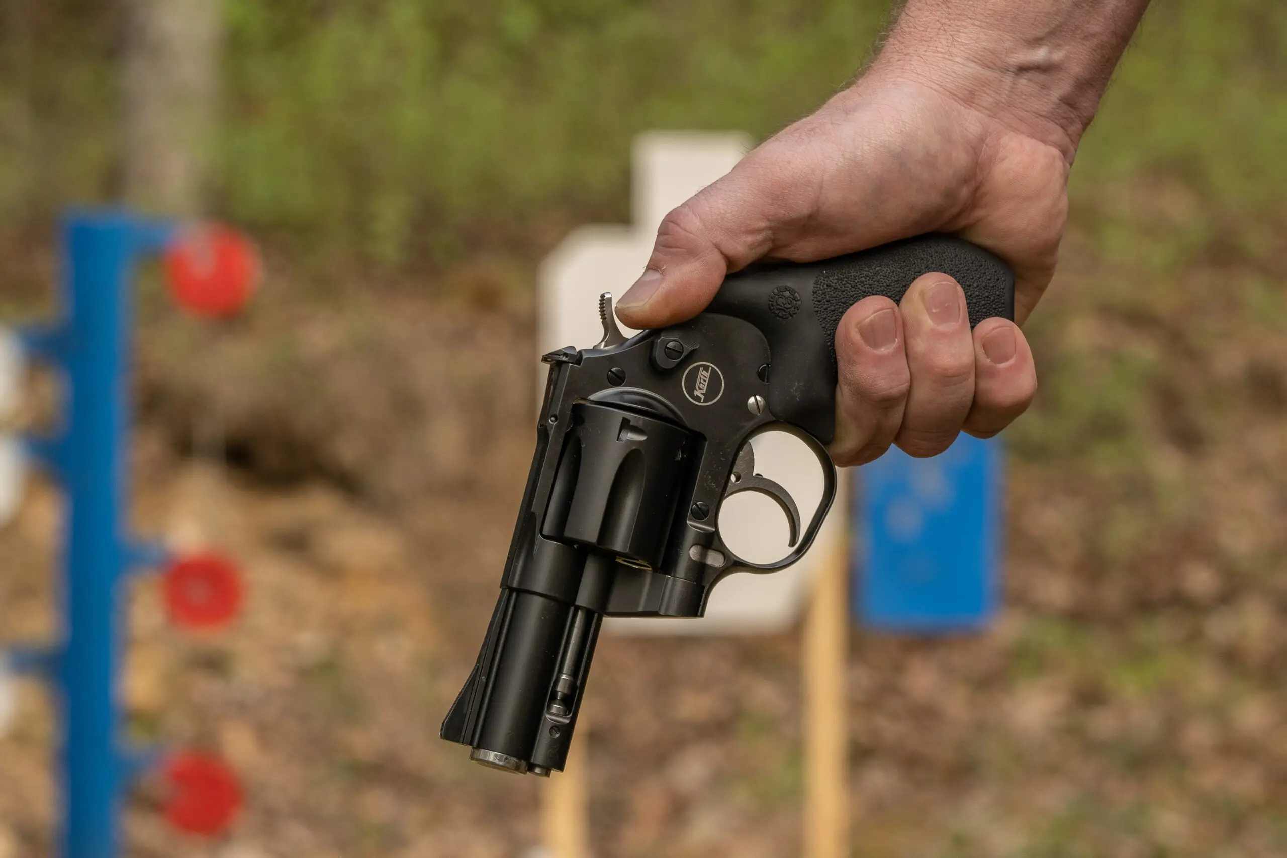 photo of a Korth revolver