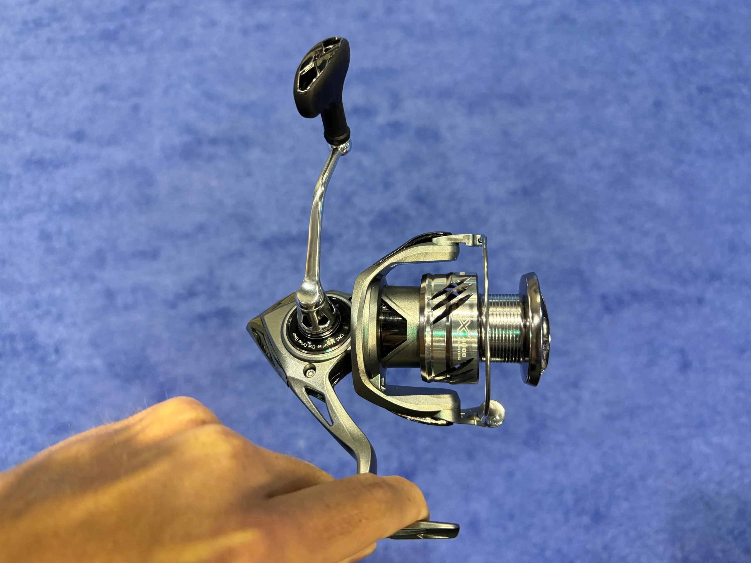 The new Okuma X-Series spinning reel.