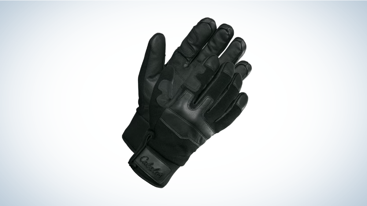 Cabela's Insulated Leather Shooting Gloves for Men