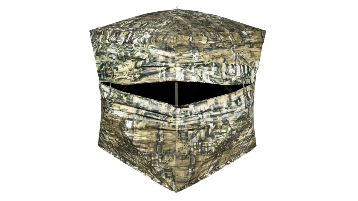 Primos Double Bull SurroundView Double Wide Ground Blind on white background